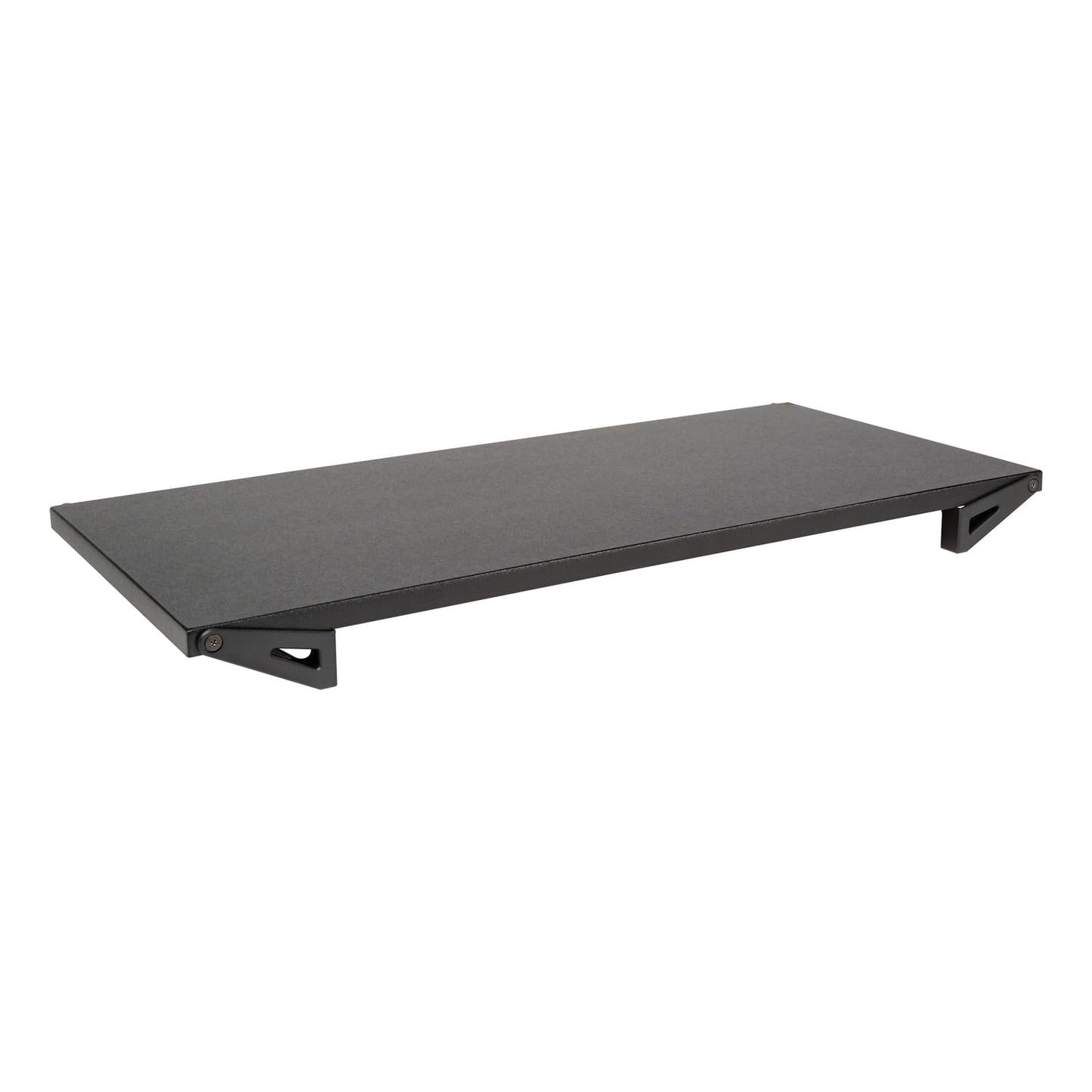 Allsop Lo Riser Monitor Stand, for 32" Monitors, 24" X 11" X 2" to 3", Black, Supports 30 Lb