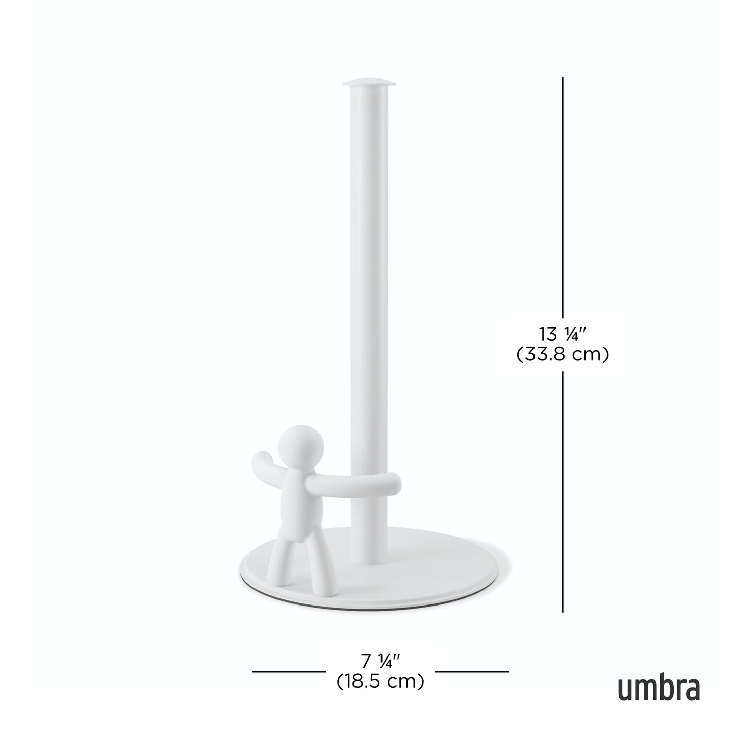 Umbra Buddy Countertop Paper Towel Holder, White