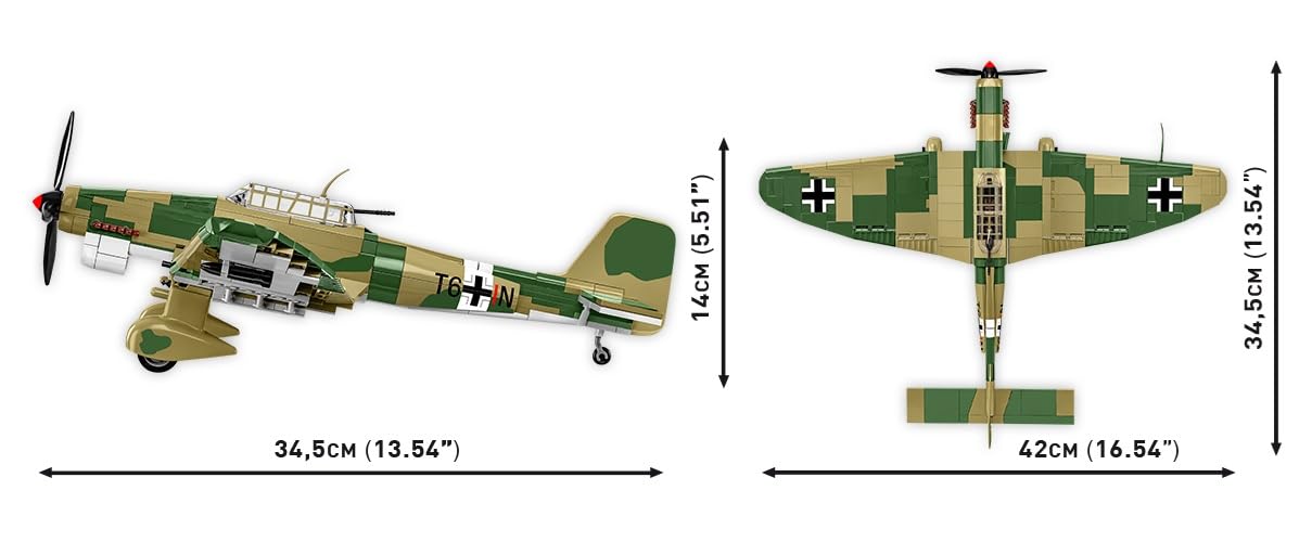 COBI Historical Collection WWII JUNKERS JU 87 B-2 Plane