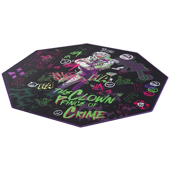 DC Comics Joker - Non-Slip Gamer Floor Mat for Gaming Chairs and Office Chairs - 39' x 39'