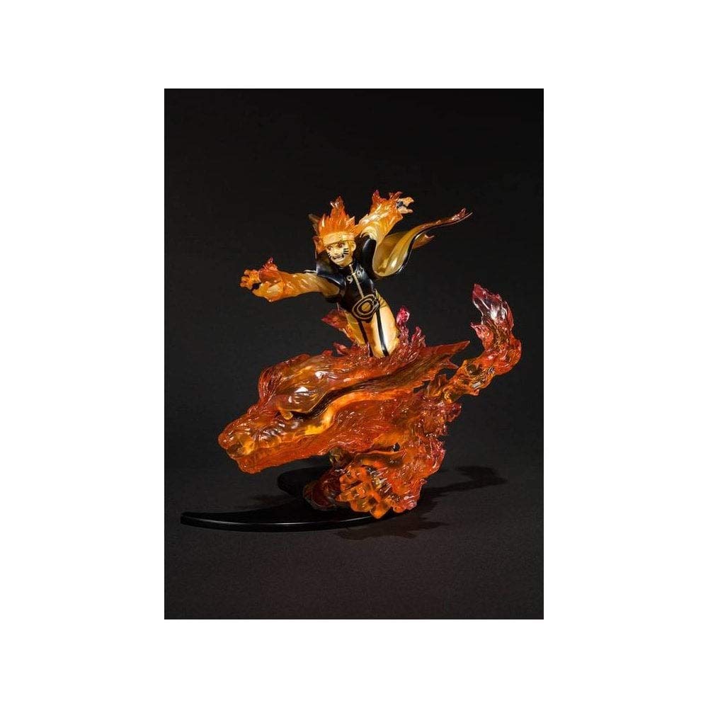 TAMASHII NATIONS Bandai Figuartszero Naruto Uzumaki-Kurama-Kizuna Relation Statue
