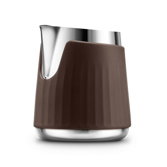 Breville BEA401PSS Pro Control Milk Jug for Latte and Cappuccino Art, Walnut