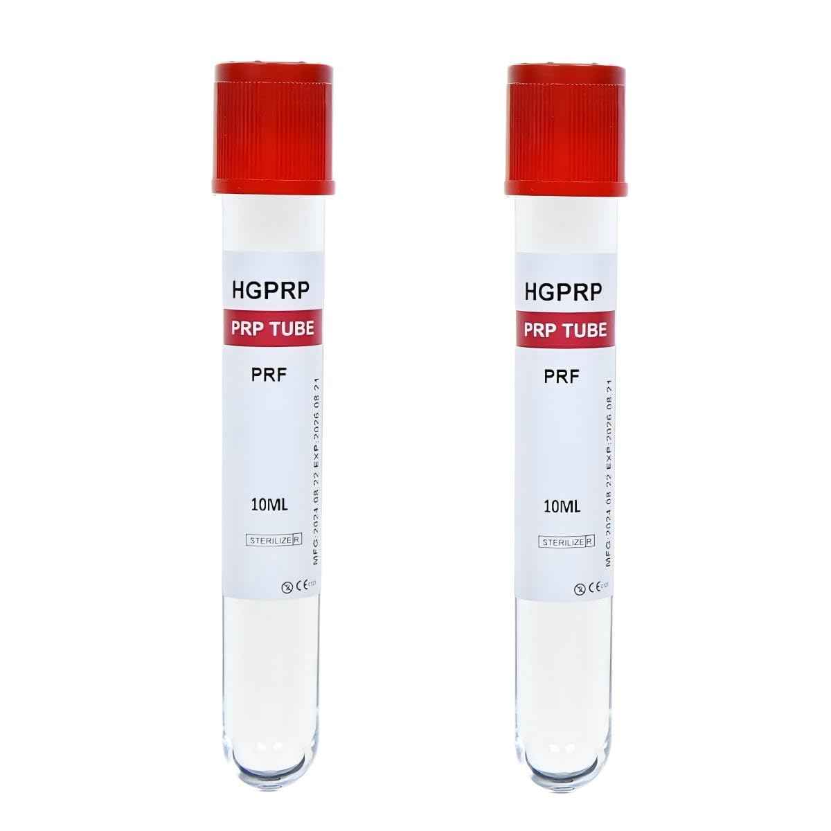 50 Tubes Platelet Rich Fibrin 10ml PRF Tubes with No Additive PRF Tube
