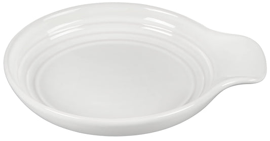 Le Creuset Signature Stoneware Spoon Rest, 6 Inches, White