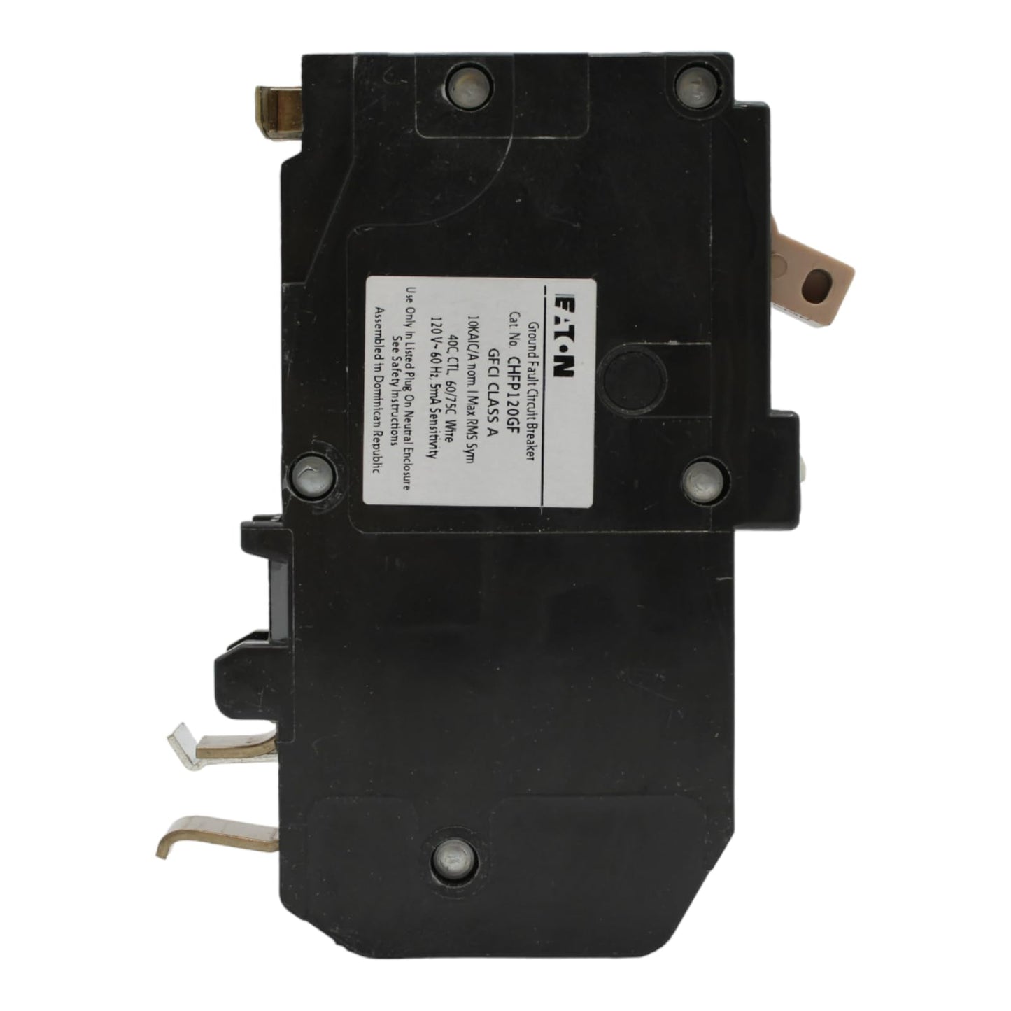 Eaton Cutler-Hammer CHFP120GF 20A GFCI Circ Breaker - Quantity 1