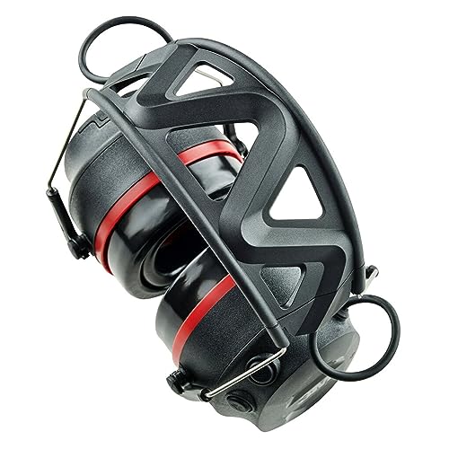 3M Pro-Protect + Gel Cushions Electronic Hearing Protector, Noise Reduction Rating (NRR) 26 dB, Bluetooth Ear Muffs, High-Fidelity Speakers & Integrated Microphone, Premium Gel Cushions (90545-SIOC)