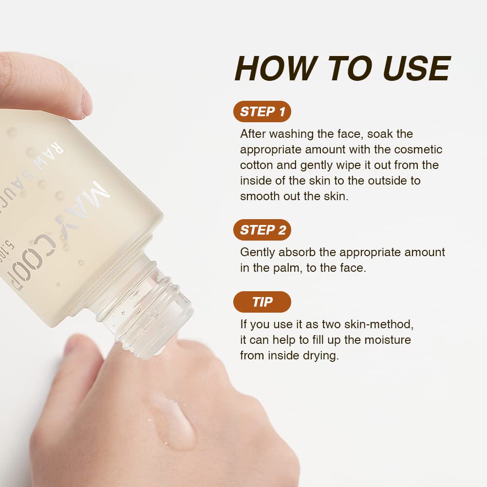 May COOP Moisture Essence Toner for Anti-Aging Korean Skincare 150mL – Hydrating Skin with Wildcrafted Centella Asiatica, Rice Water & Birch Bark – Nourishing – Fast-Absorbing