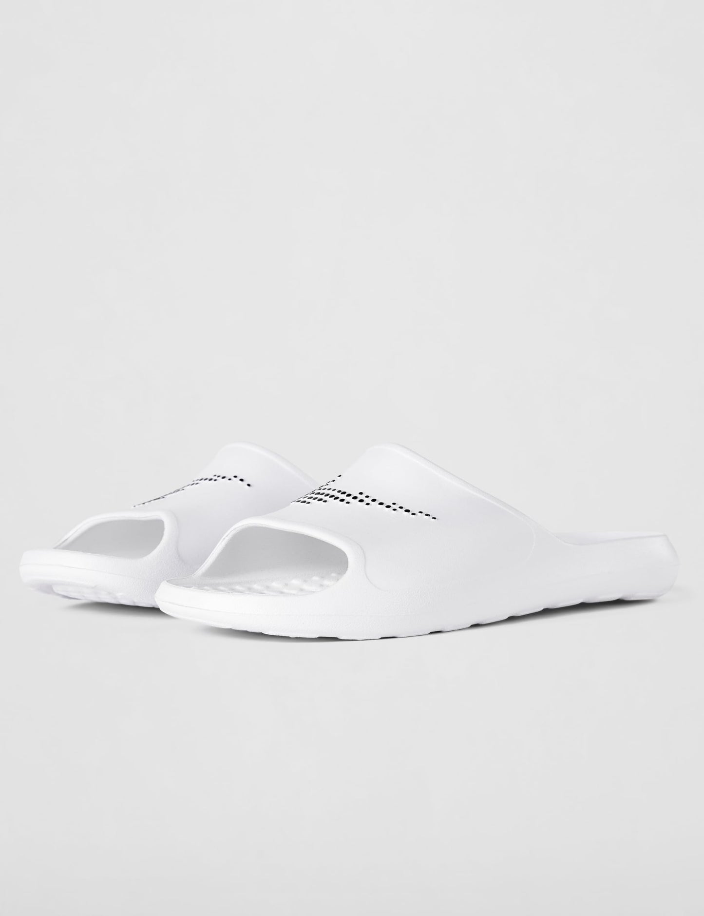 Nike Men's Victori One Shower Slides, White/Black-White, 10