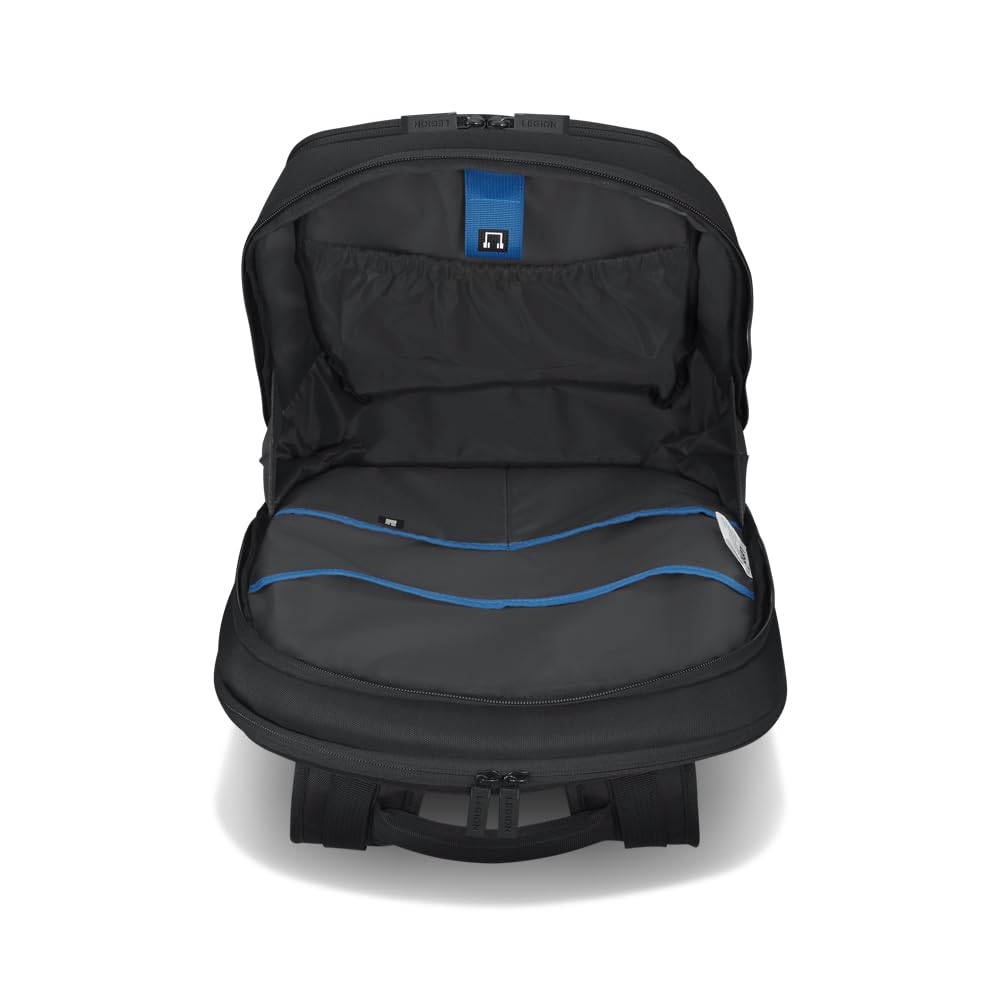 Lenovo - Legion 17” Armored Backpack – Gaming Laptop Bag – Double Layered Protection – Dedicated Storage Pockets – Durable Pack with EVA Front Shield