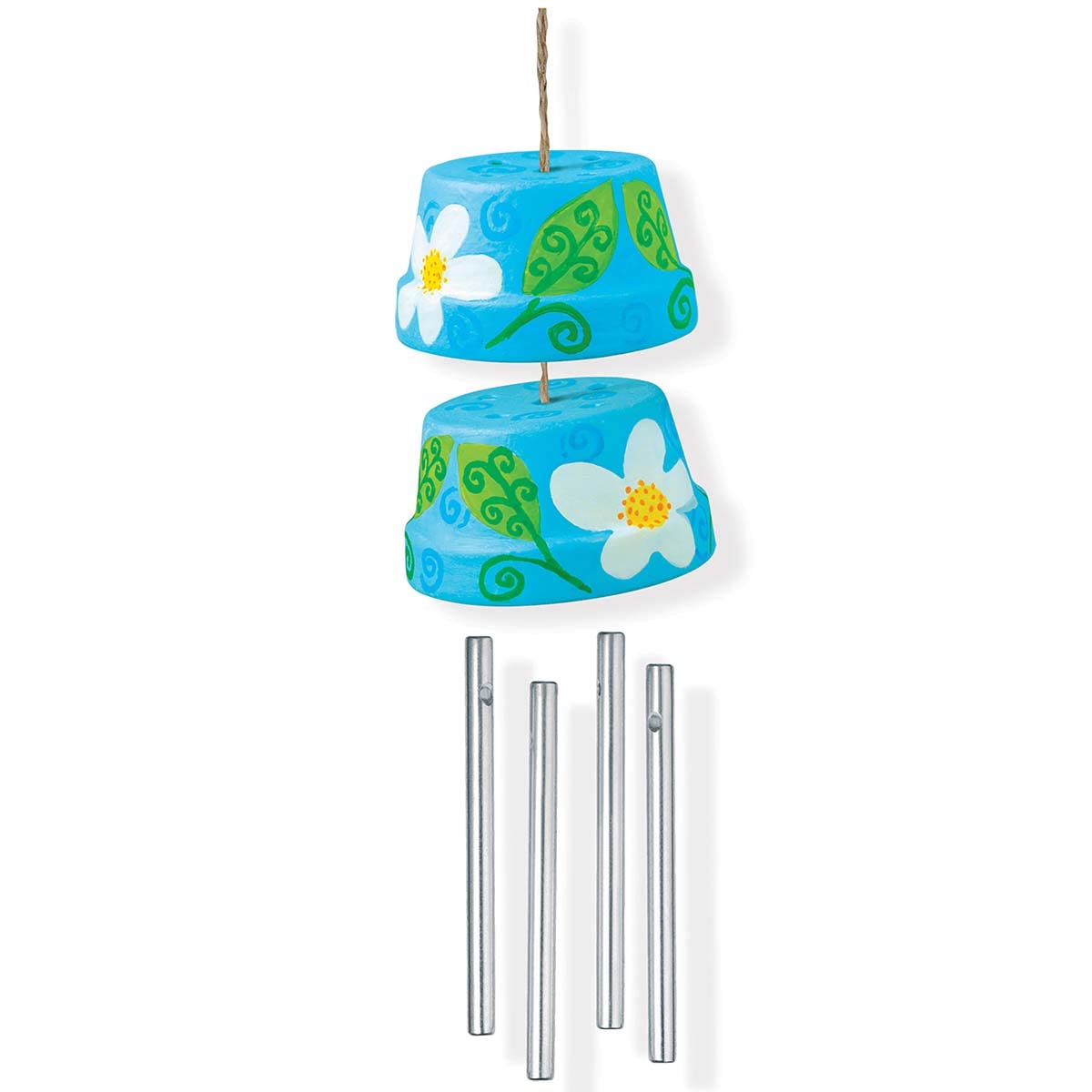 4M Make A Wind Chime Kit - Arts & Crafts DIY Kit - Set of 6