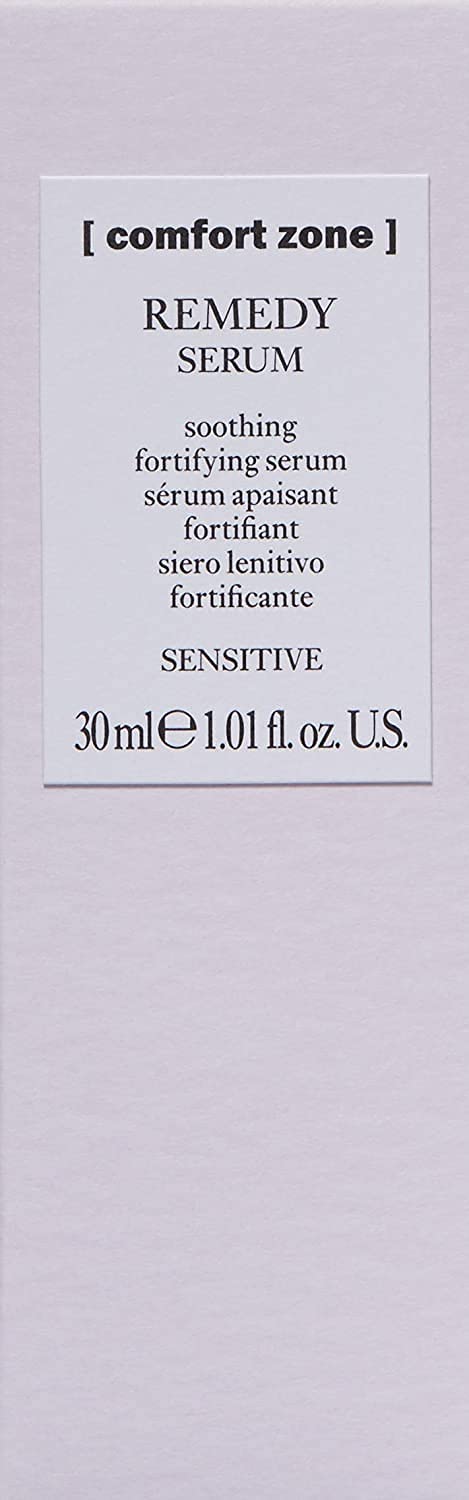 [ comfort zone ] Remedy Soothing Serum, Fragrance-free Intensive Formula For Soothing, Fortifying Action, Perfect For Sensitive Skin, 1 Fl. Oz.