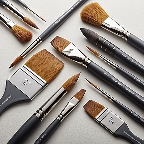 Winsor & Newton Professional Watercolour Synthetic Brush, Wash 2"