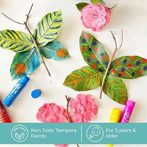 Kwik Stix Solid Tempera Paints, Original Size, Neon Colors, Set of 72
