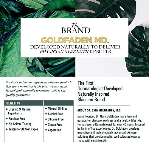 GOLDFADEN MD Brightening Transformation Kit | Advanced Skin Care Regime For Face | Includes Doctors Scrub Microdermabrasion Exfoliator, Pure Start Cleanser & Bright Eyes Eye Cream | 3 Pc Set