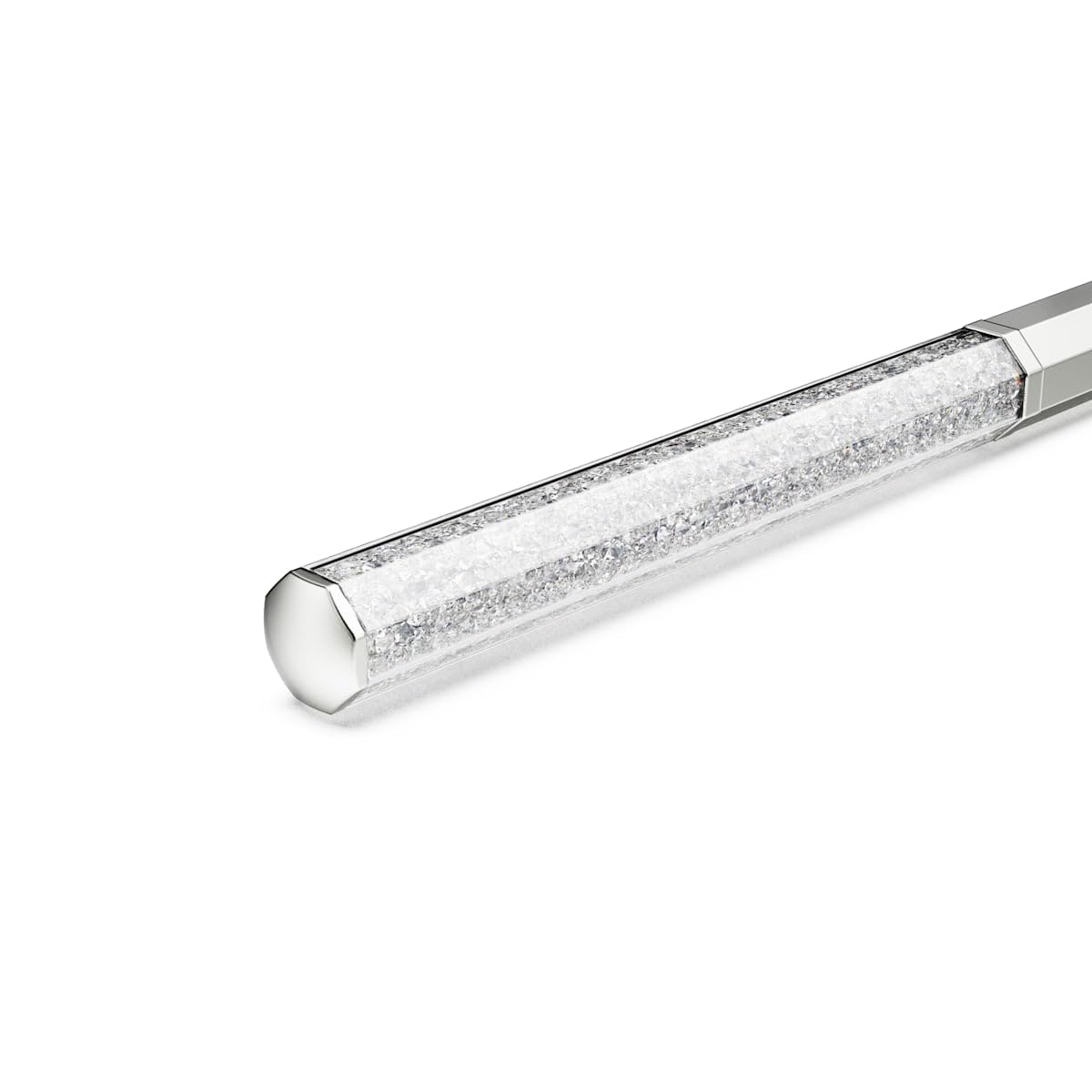 SWAROVSKI Crystalline ballpoint pen, White, White lacquered