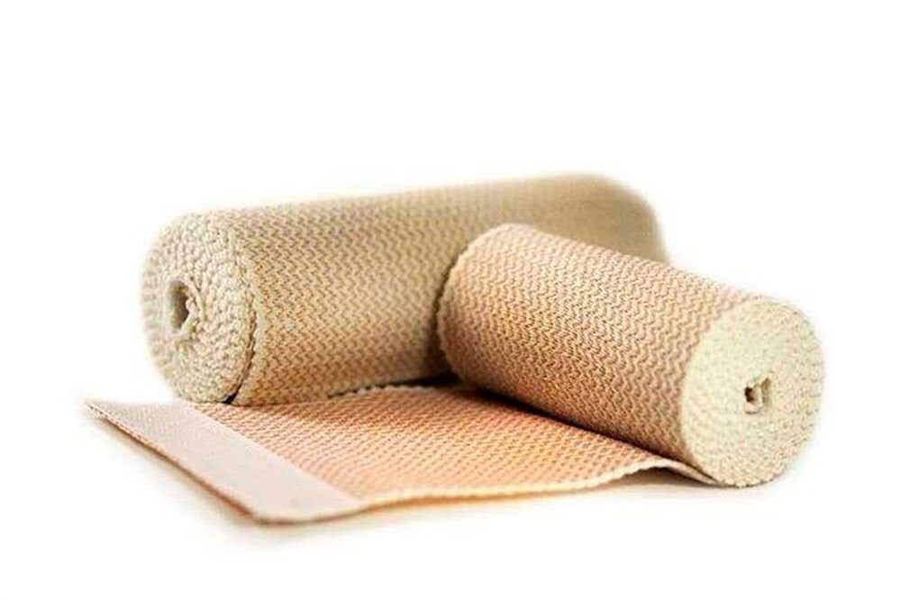 Ambra Le Roy Supra-Grip Elastic Bandage, 6'' x 5.5 Yards, Box of 10