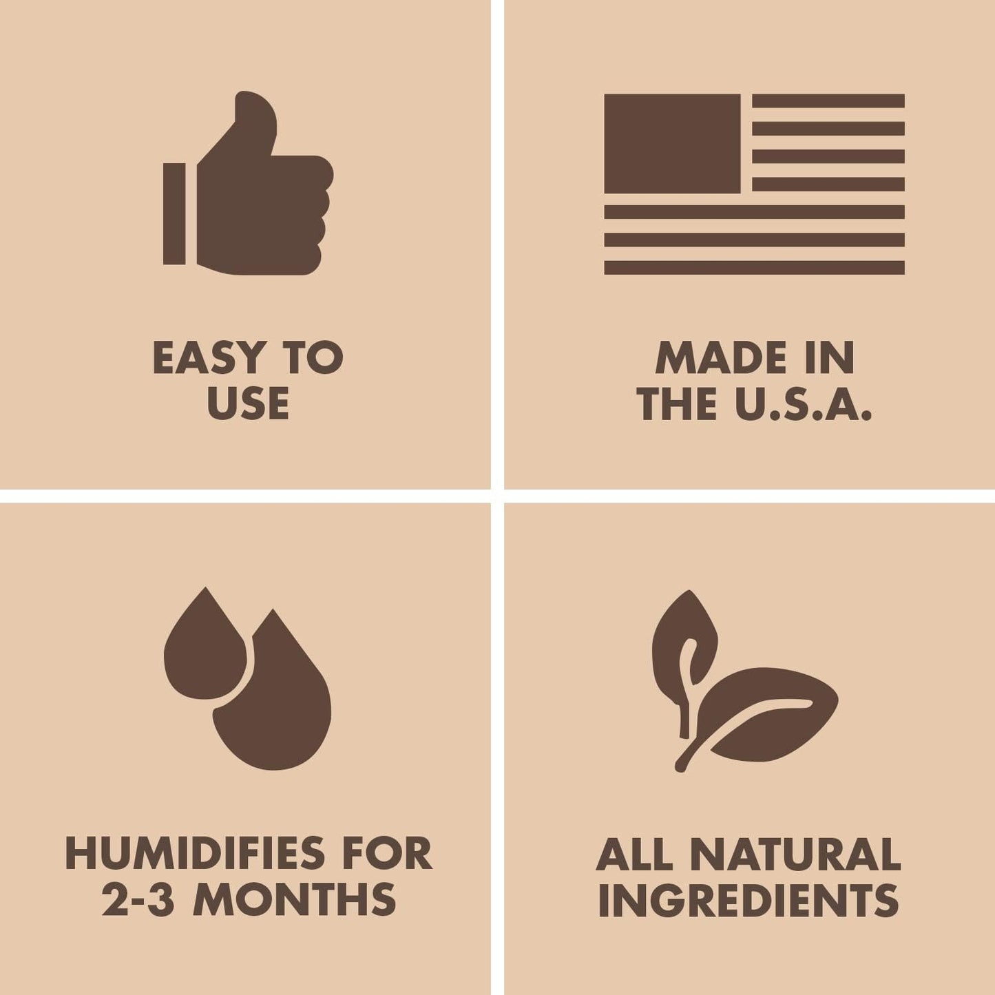 Boveda 75% Two-Way Humidity Control Packs – Size 60 – 12 Pack – Fix Major Moisture Loss/Low RH in Non-Plastic Humidifier – Moisture Absorbers – Individually Wrapped Hydration Packets