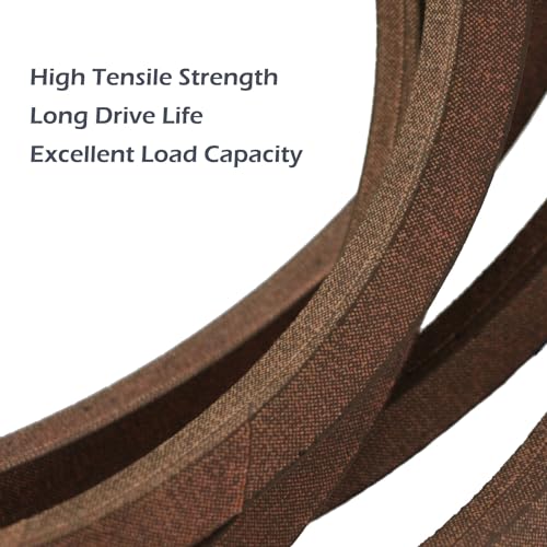 M169486 Deck Belt Made with Kevlar Compatible with John Deere X380 X384 X390 X394 X570 X580 X584 X590