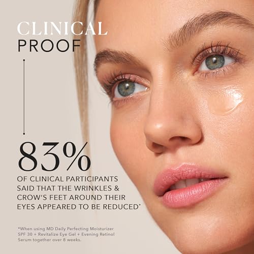 MDSolarSciences Revitalizing Eye Gel, Fine Line Treatment, Anti-Aging, Reduces Dark Circles, Puffiness, and Wrinkles, Firming Eye Treatment with Antioxidants and Hyaluronic Acid, 0.5 oz