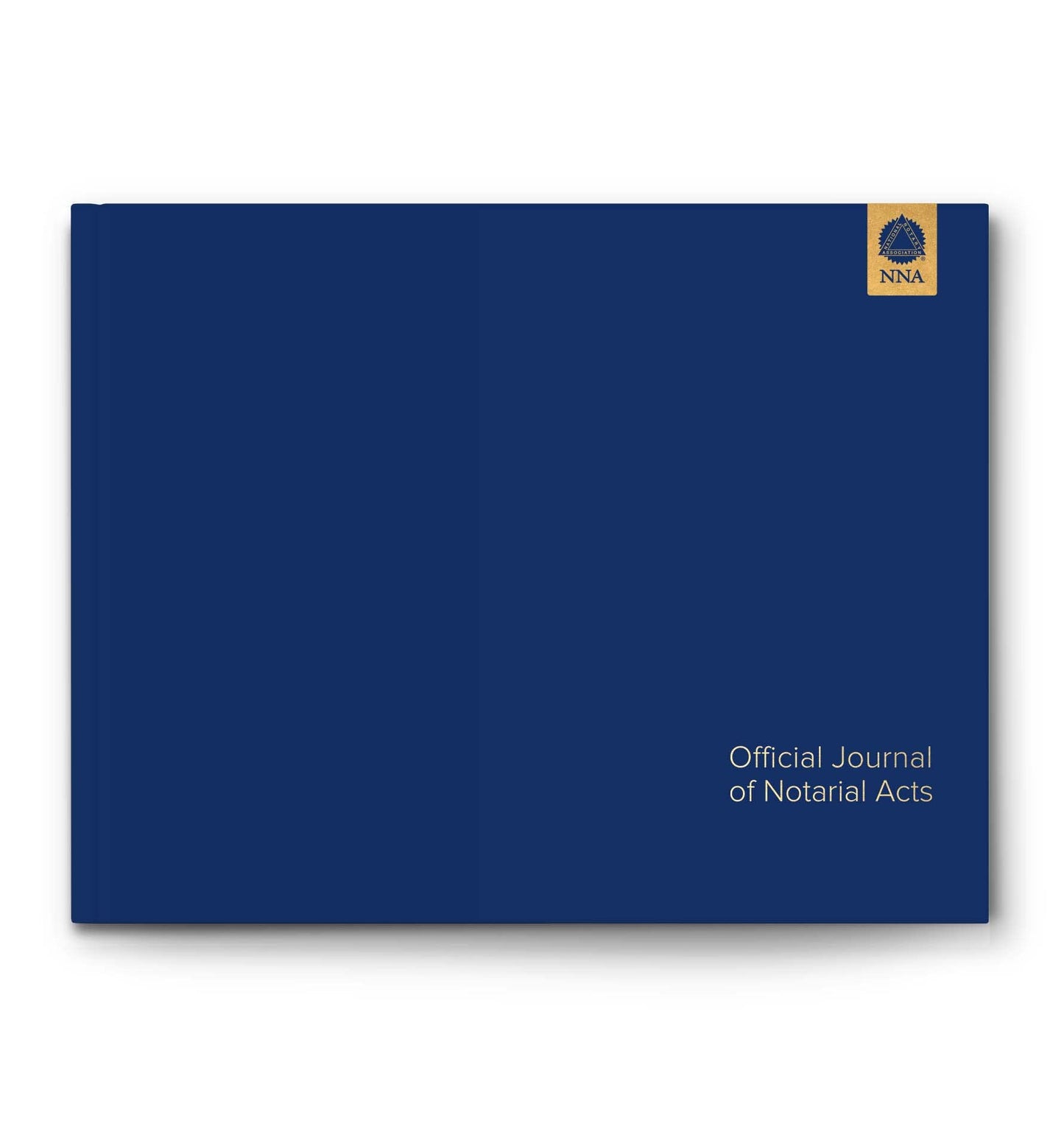 National Notary Association Basic Notary Journal - Essential Softcover Journal with Complimentary Privacy Guard Included - 122 Pages with 488 Labeled Entry Fields – 10 7/8" W x 8 7/16" H - Blue…