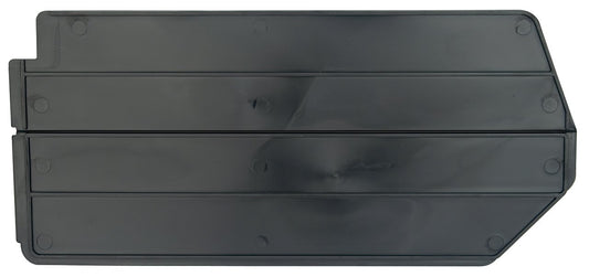 Akro-Mils 40270 Plastic Length Dividers for AkroBins Stackable Storage Bins Model 30270, Custom Storage Inserts for Tools, Crafts & Supplies, 6-Pack, Black