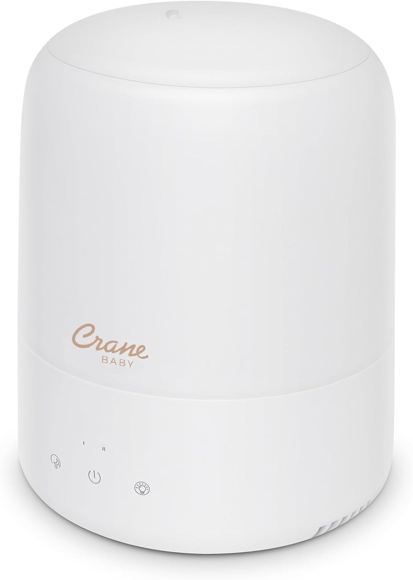 Crane Baby 3-In-1 Baby Humidifier Aroma Diffuser with Adjustable Nightlight, Auto-Shutoff, Humidifier for Baby Nursery, Baby Diffuser for Nursery