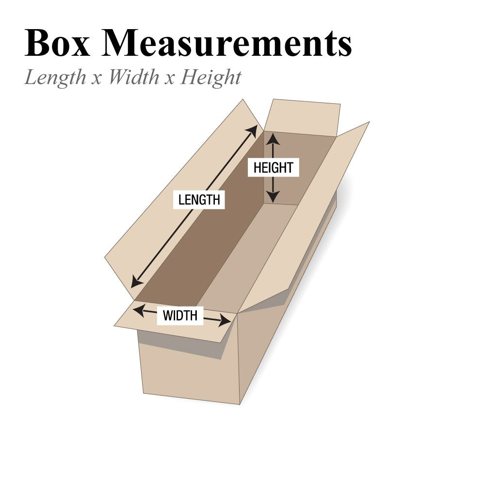 PARTNERS BRAND 14 x 4 x 4 Corrugated Cardboard Boxes, Long 14"L x 4"W x 4"H, Pack of 25 | Shipping, Packaging, Moving, Storage Box for Home or Business, Strong Wholesale Bulk Boxes