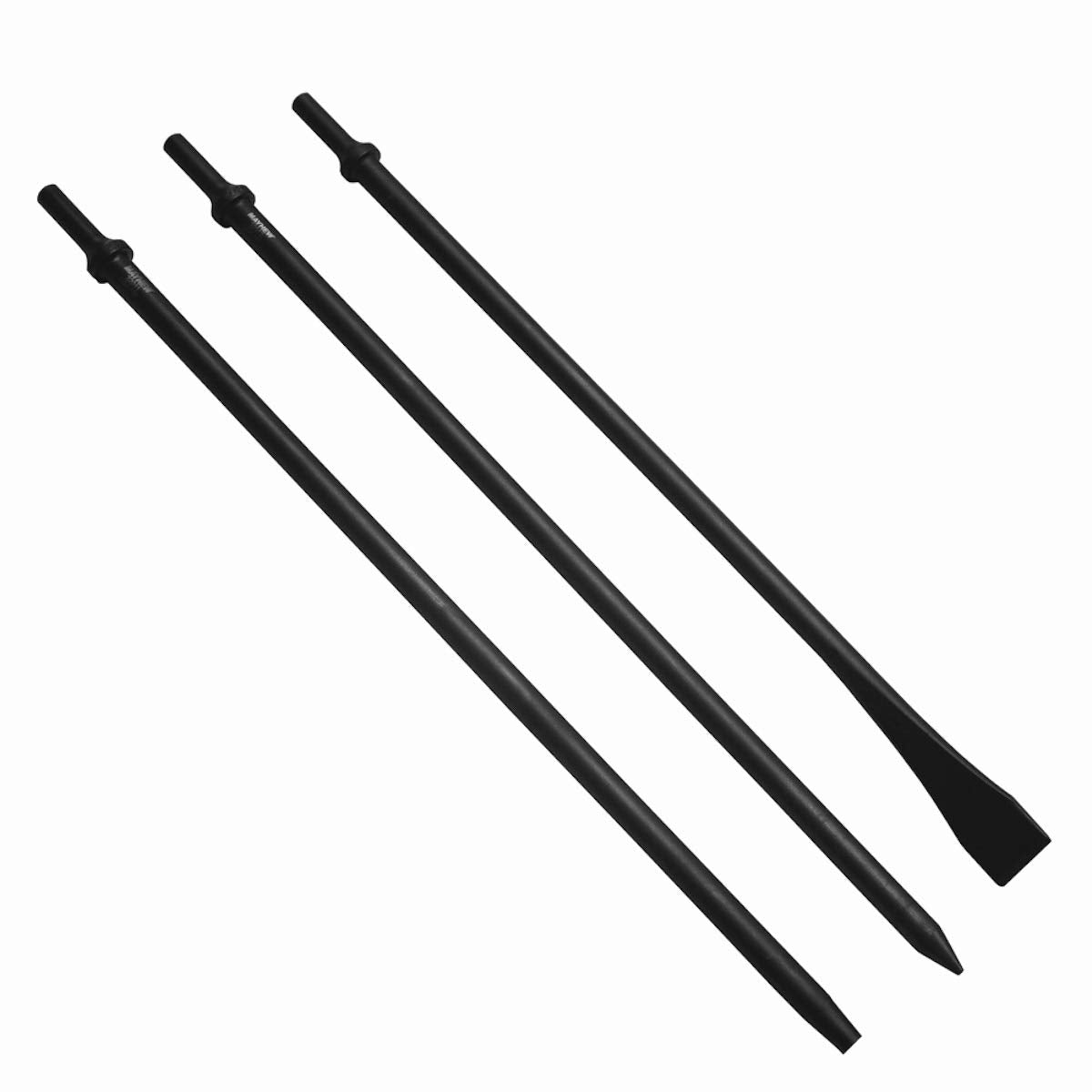 Mayhew Steel Products Pro 37323 Long Pneumatic Tool Set, 3-Piece, multi, one size