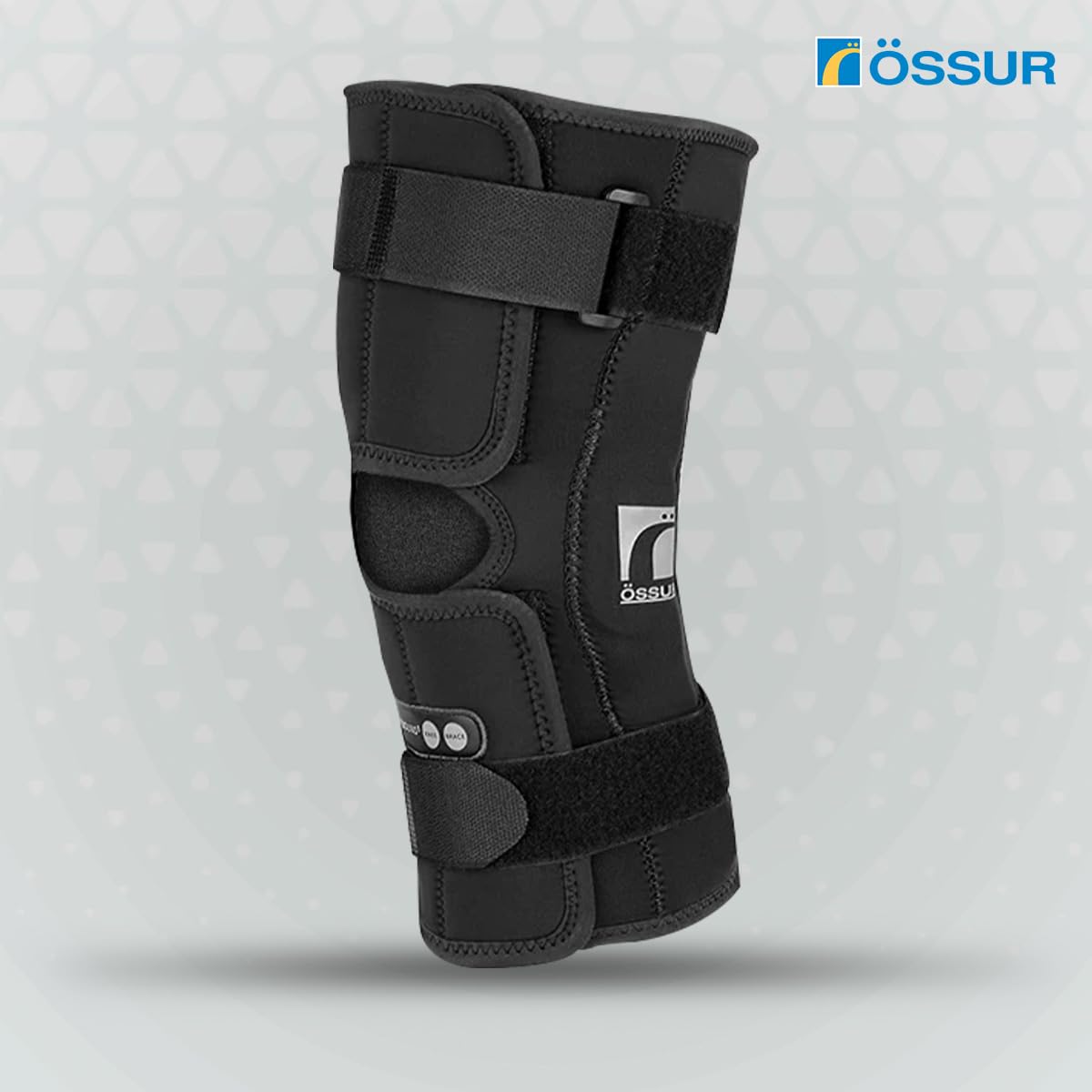 Össur Rebound Knee Wrap - Premium Compression for Personalized Knee Support, Stability, and Comfort in Sports, Workouts, and Everyday Wear - Enhance Knee Health and Performance (Large)