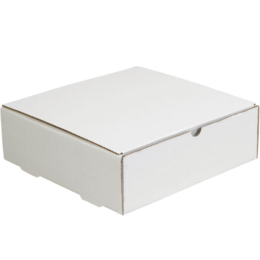 BOX USA BML994 Literature Mailers, 9" x 9" x 4", White (Pack of 50)