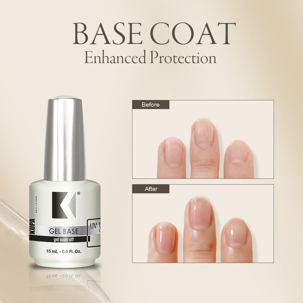 KUPA GelFinity Gel Base Coat 8oz.