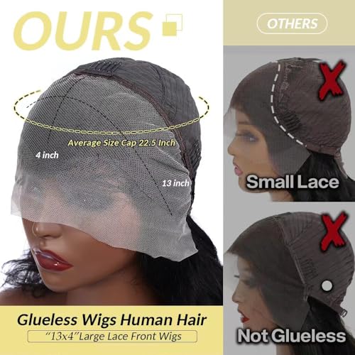 200% Density Short Curly Bob Wig Human Hair Deep Wave 13x4 HD Lace Front Wigs Human Hair for Black Woman Water Wave Glueless Wigs Human Hair Pre Plucked Natural Color 10 Inch