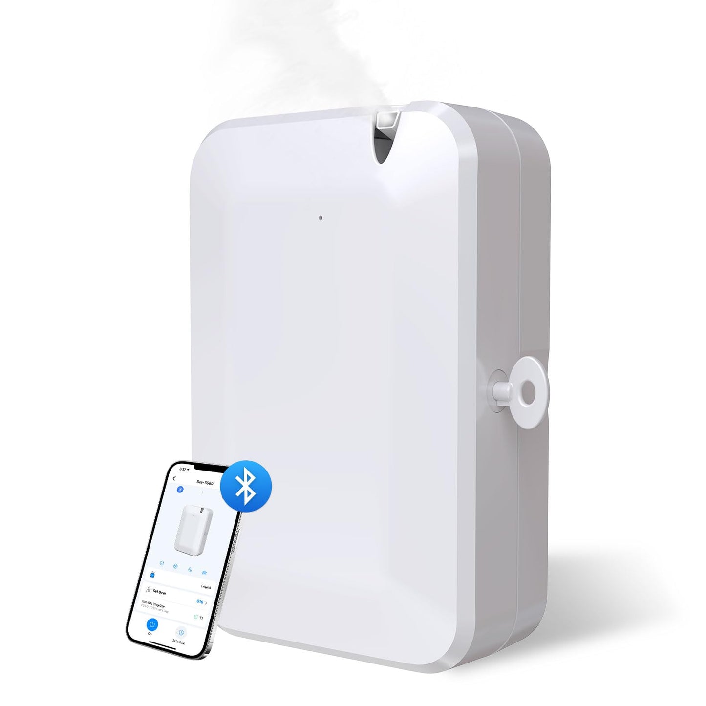Smart Scent Air Machine for Home, 500ML/2500 Sq. Ft HVAC Professional Waterless Essential Oil Diffuser with Cold Air Technology, Bluetooth Fragrance Diffuser for Large Room, Hotel, Office, Spa