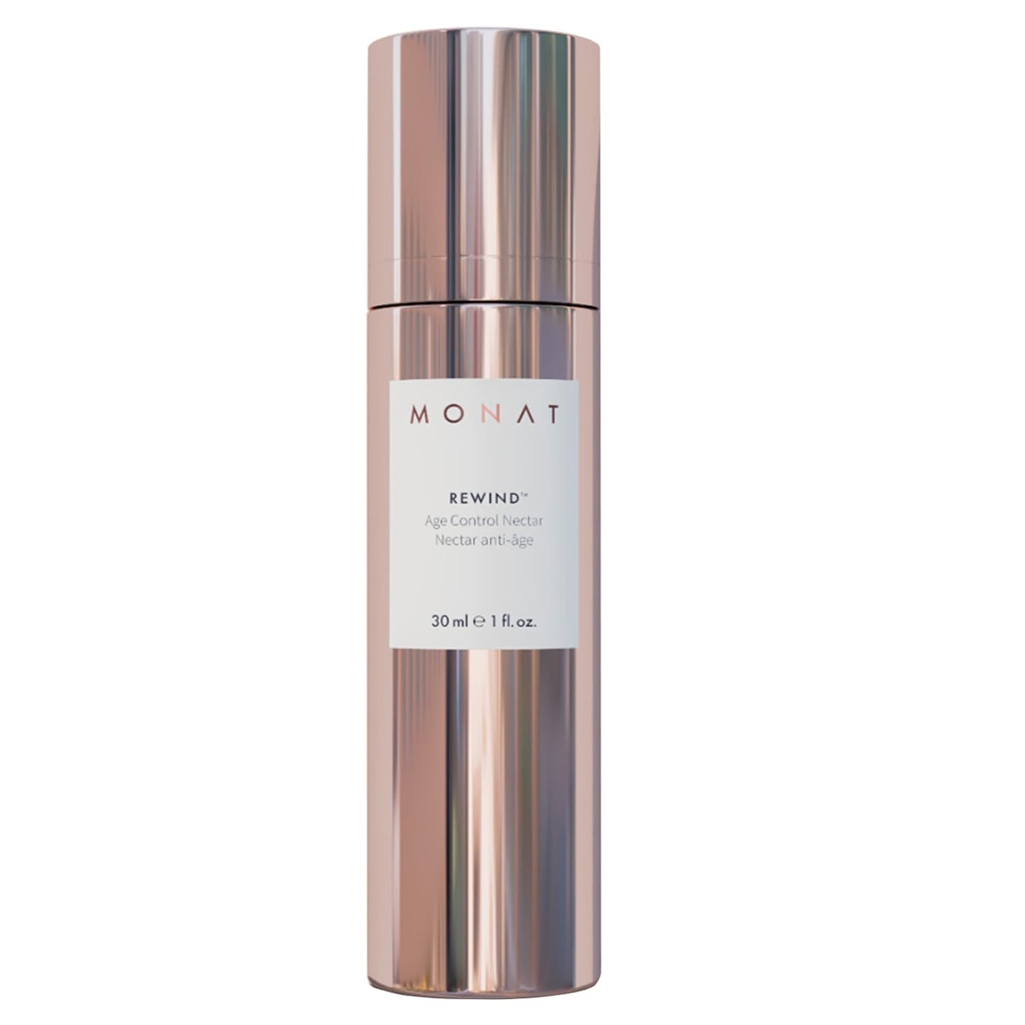 MONAT Rewind Age Control Nectar - Fast Absorbing Hydrating Serum. Skin Perfecting Natural AHA. Correcting & Transforming Face Serum, Anti Aging Face Cream w/Hyaluronic Acid - Net Wt 30 ml / 1 fl. oz.