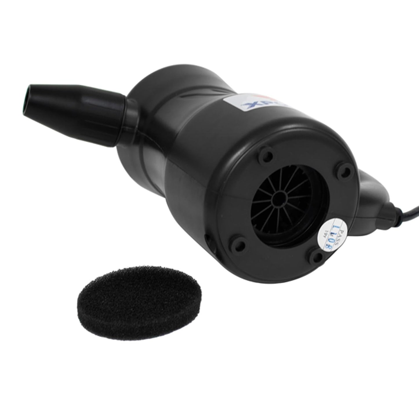 XPOWER A-2S Cyber Duster - Plug-in Electric, Multipurpose Duster and Air Blower with 2 Speed Settings of 39000/28000 RPM and 10-Foot Power Cord (Black)