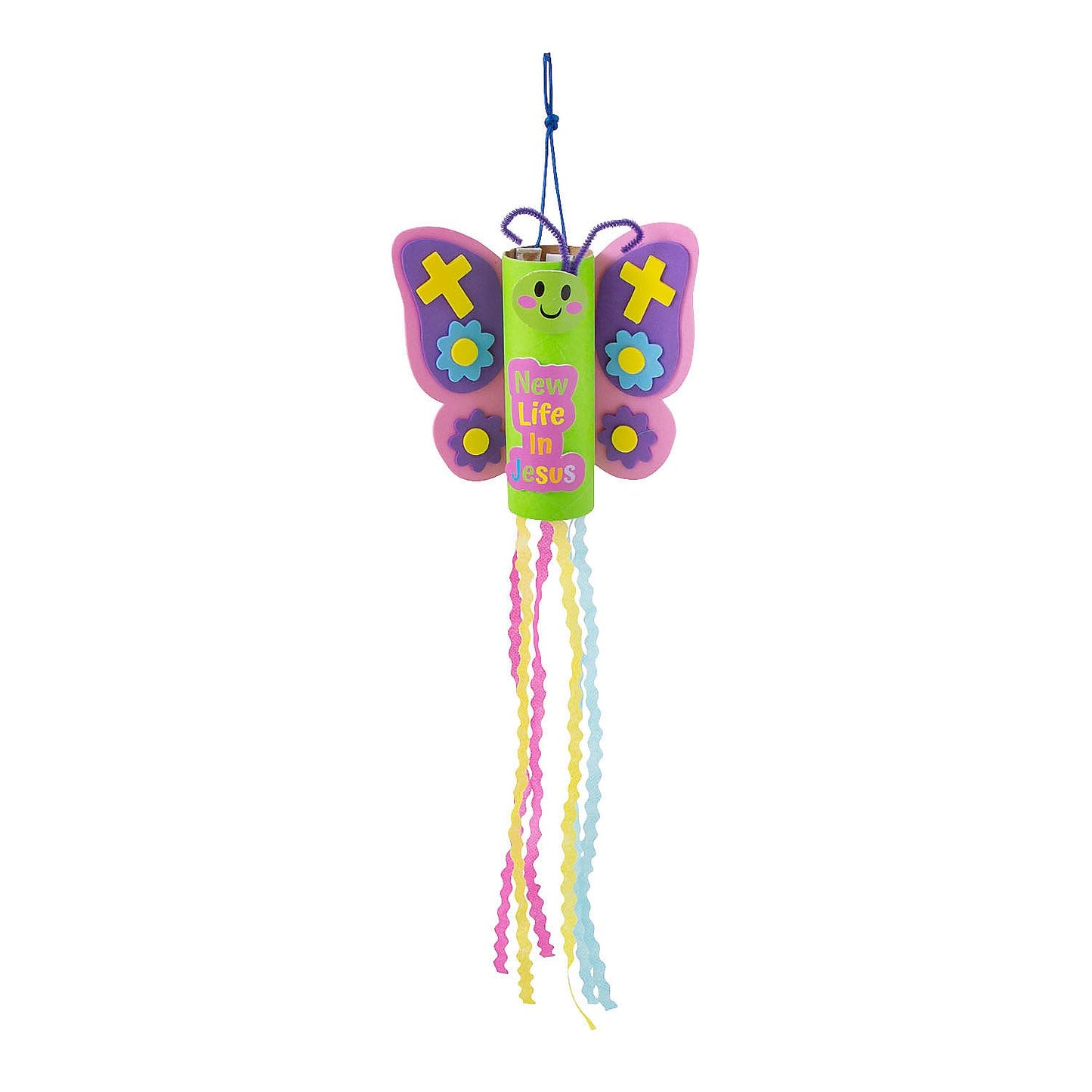 Fun Express Religious New Life Butterfly Craft Kit - Makes 12