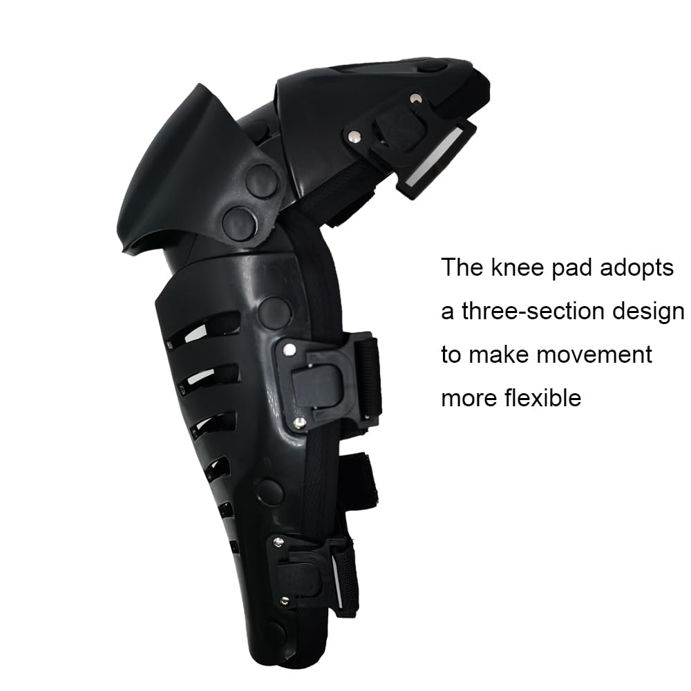 Adult Motorcycle Protective Jacket and Knee Pads, Motorcycle Accessories, Back Spine Chest Protector, Full Body Chest Armor for Motocross Dirt Bike Gear(XXL)