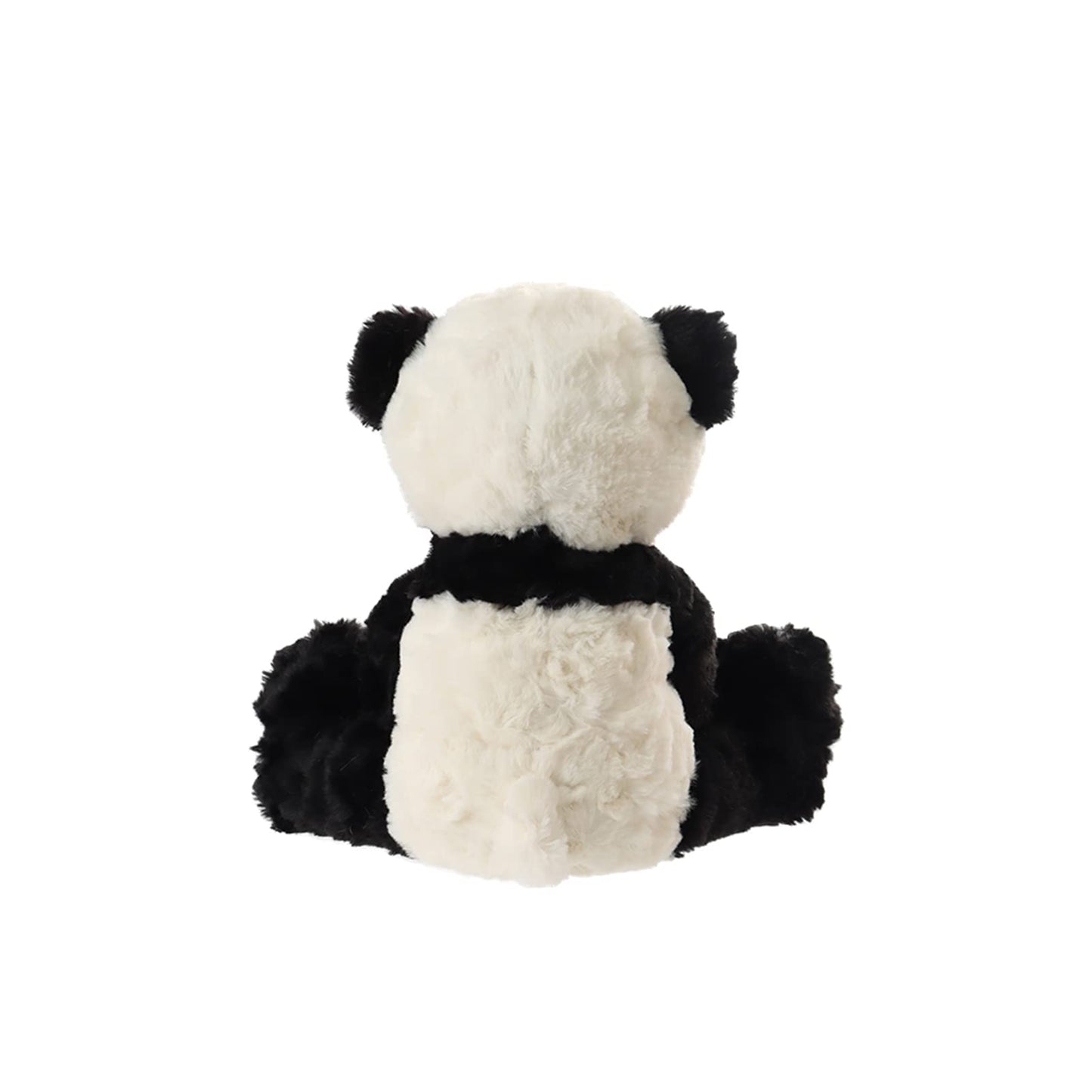 Apricot Lamb Toys Plush Panda Bear Stuffed Animal Soft Cuddly Perfect for Child (Black and White Panda, 8 Inches)