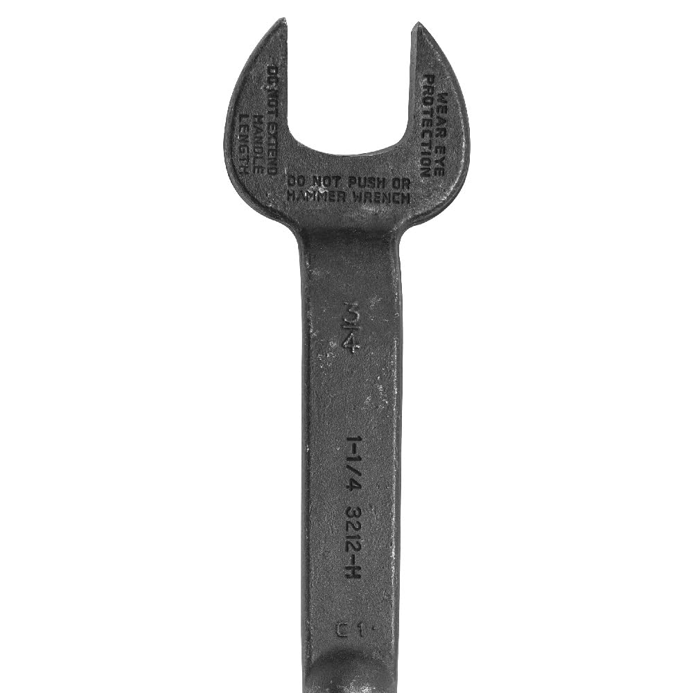 Klein Tools 3212 Spud Wrench 3/4-Inch Bolt for Heavy Nut, Made in USA