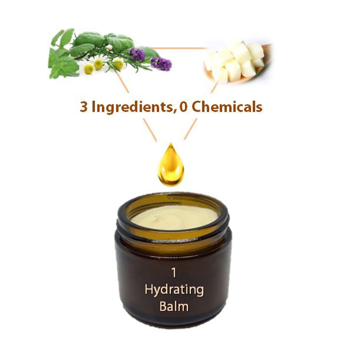 Vintage Tradition Beef Tallow All-Purpose Balm – Healing, Hydrating Jasmine Skin Care Salve – Replaces Body Lotion, Hand Cream & More – Made with Essential Oils, Olive Oil & Grass-Fed Tallow – 2 fl oz