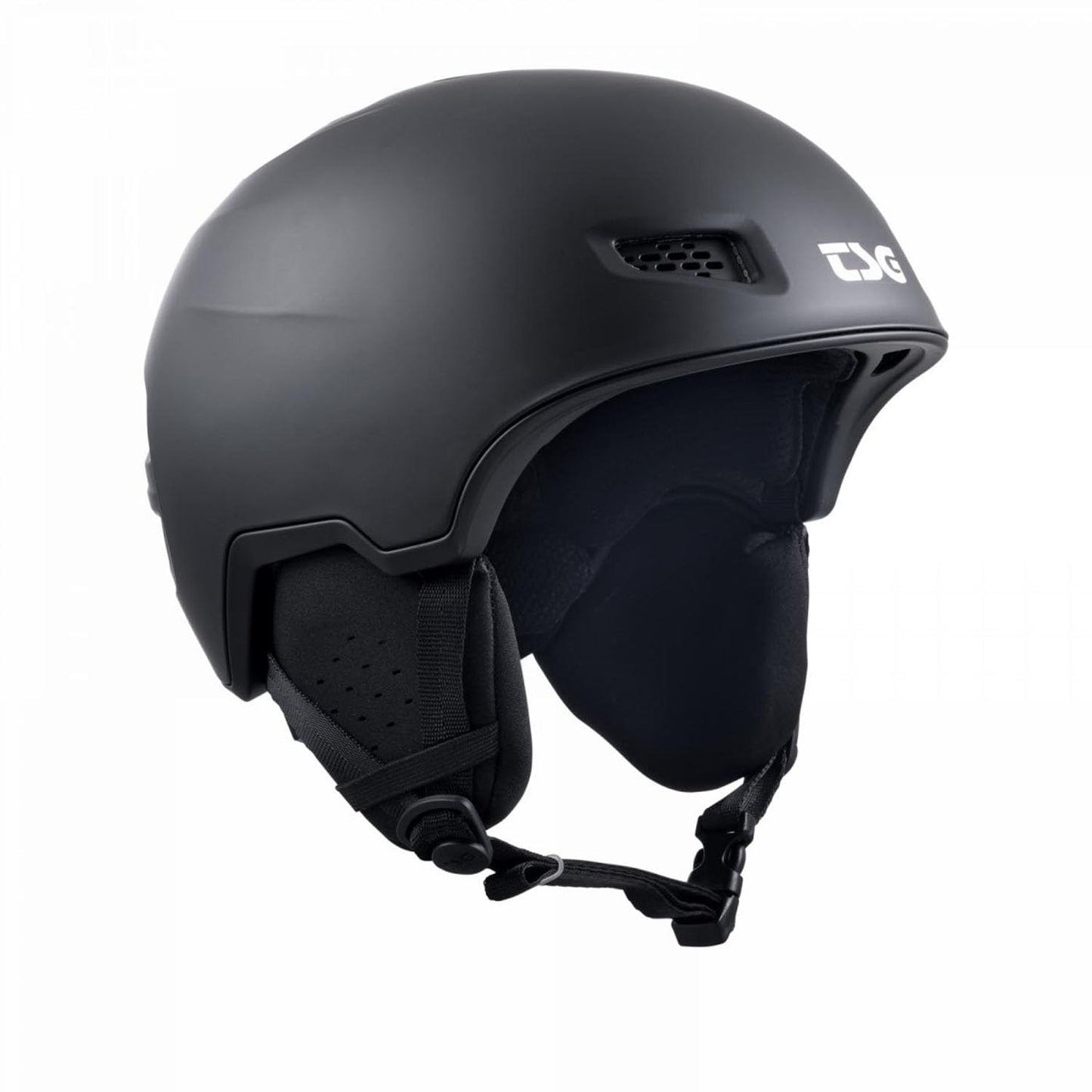 TSG All Terrain Helmet, Multi Sports, All Season, Full Wrap, in Mold Construction, EPS Lining, Lightweight, Well Ventilated, Cycling, Skating, Winter Sports, Tuned, Secure Fit, Satin Black, S/M