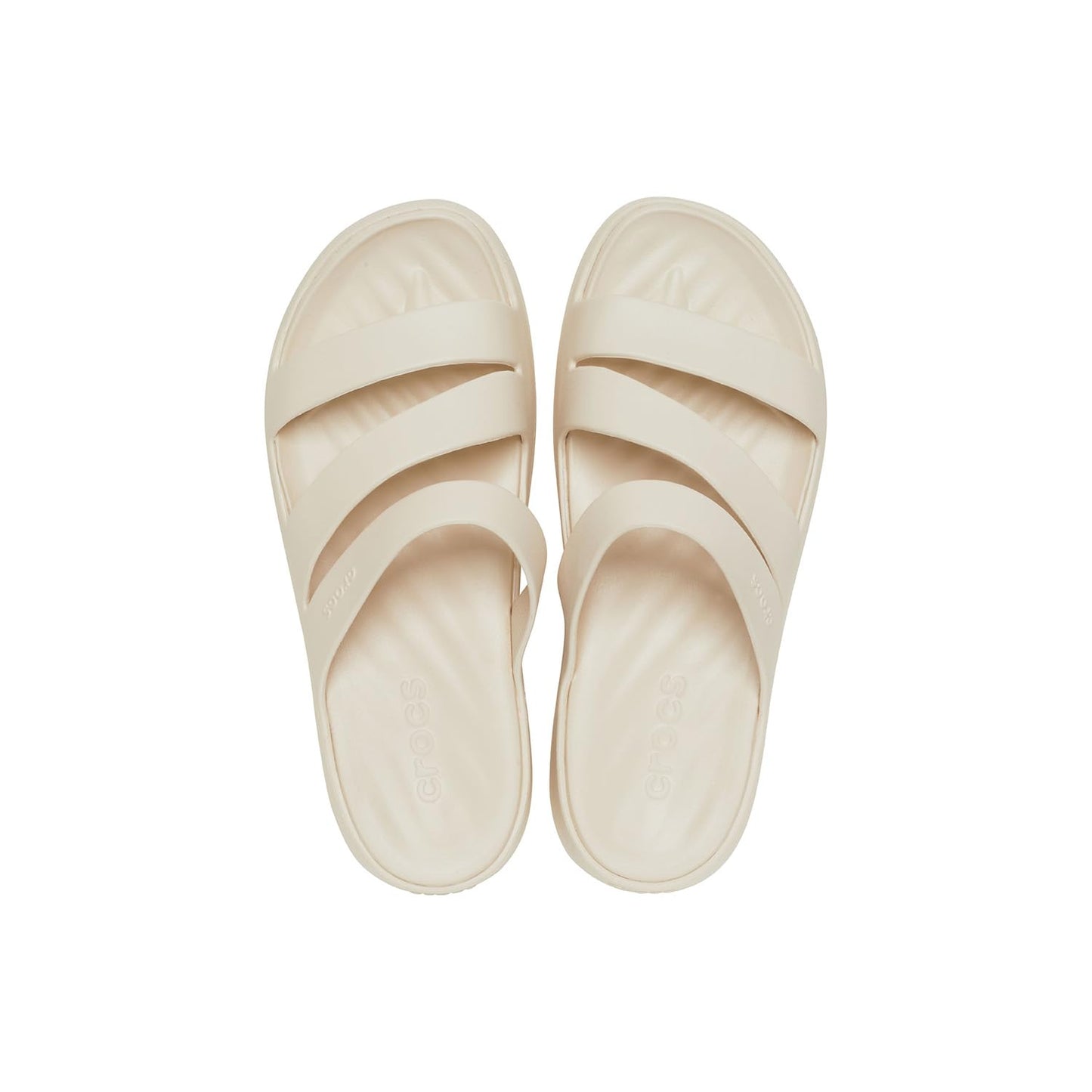 Crocs Women's Getaway Strappy Sandals, Stucco, 7