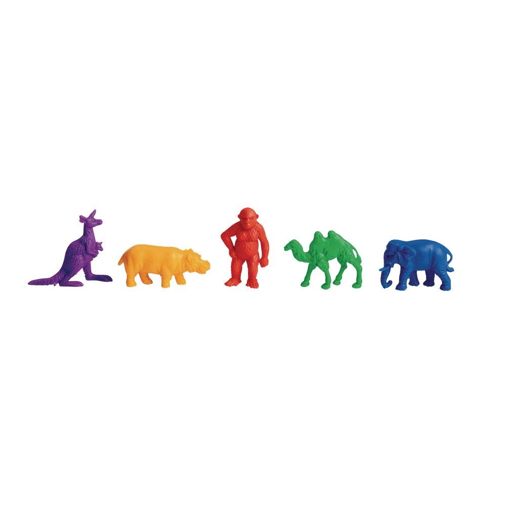 Excellerations JUNGCNT Wild Animal Counters 1 (Pack of 120)