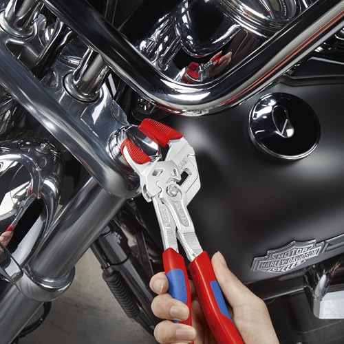 KNIPEX 10" Pliers Wrench, Ergonomic Grip