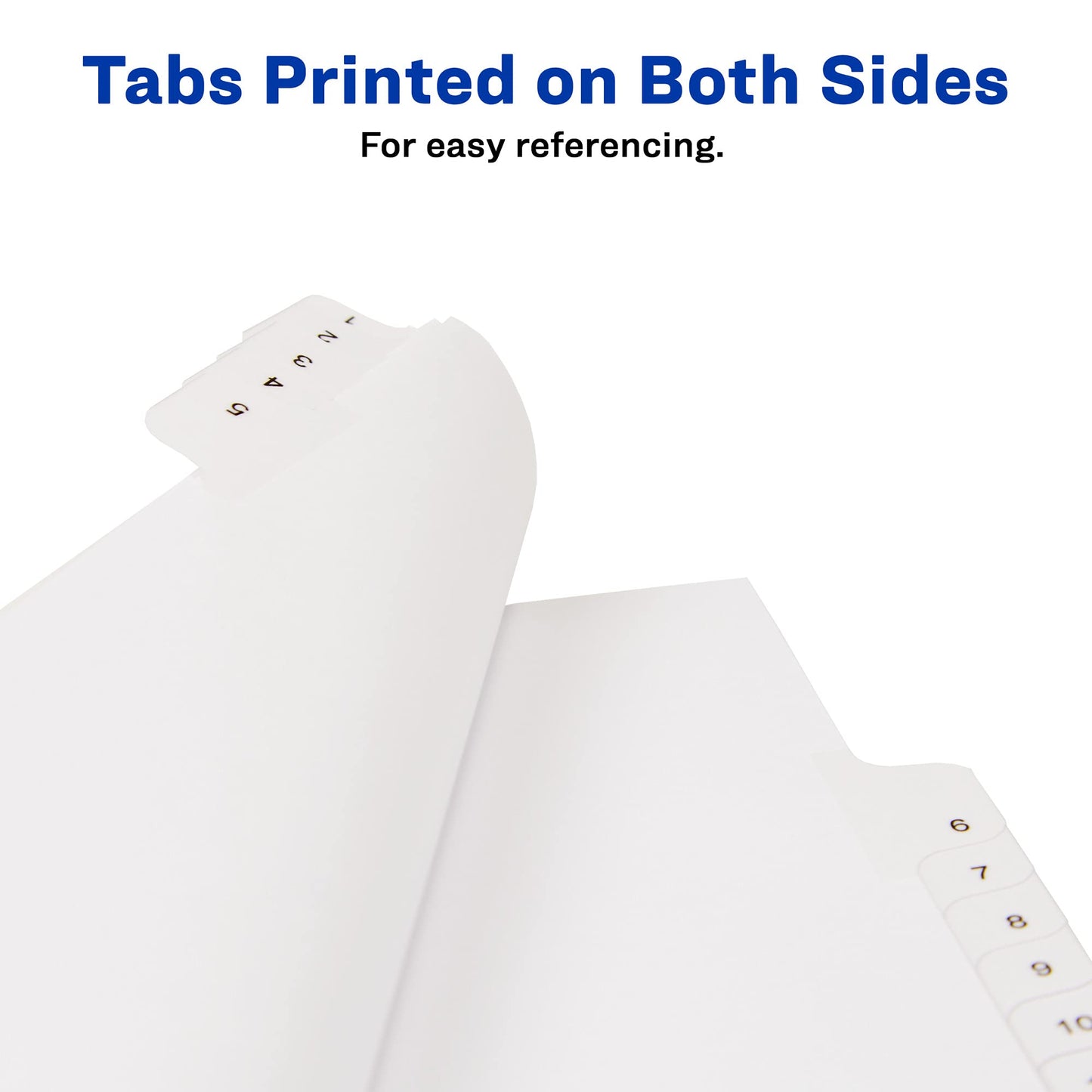 Avery 1-25 Legal Exhibit Dividers for 3 Ring Binders, 25-Tab Sets, Allstate Style, 20 Binder Divider Sets (01701)