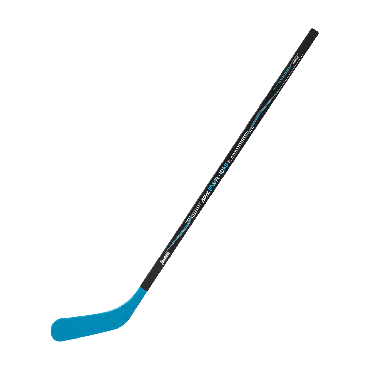 Franklin Sports NHL Youth Street Hockey Stick - Power 1040 Kids Outdoor Street Hockey Sticks - 40" Inch Youth Hockey Stick for Kids - Right Handed Hockey Stick - Wood/Fiberglass Shaft - Lefty