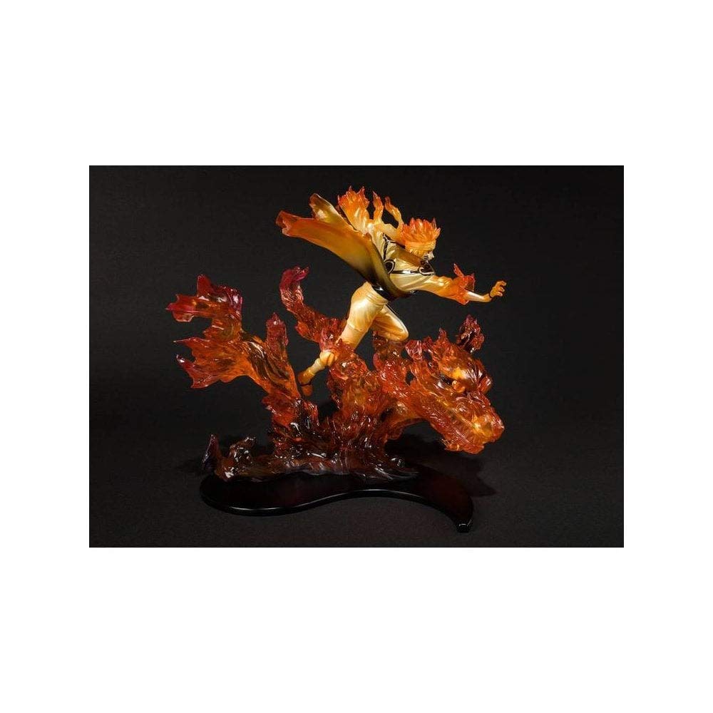 TAMASHII NATIONS Bandai Figuartszero Naruto Uzumaki-Kurama-Kizuna Relation Statue