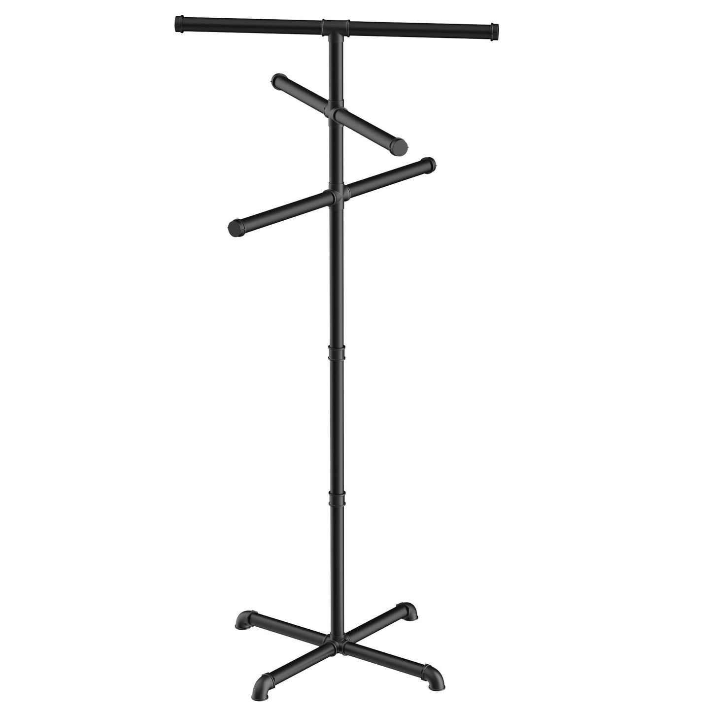 Hjarta Outdoor Towel Rack for Pool, 59 Inch Pool Towel Holder with 6 Bars, Poolside Towel Racks for Outdoor, Towel Drying Rack for Pool Area Outside, Bathroom, Spa, Hot Tub