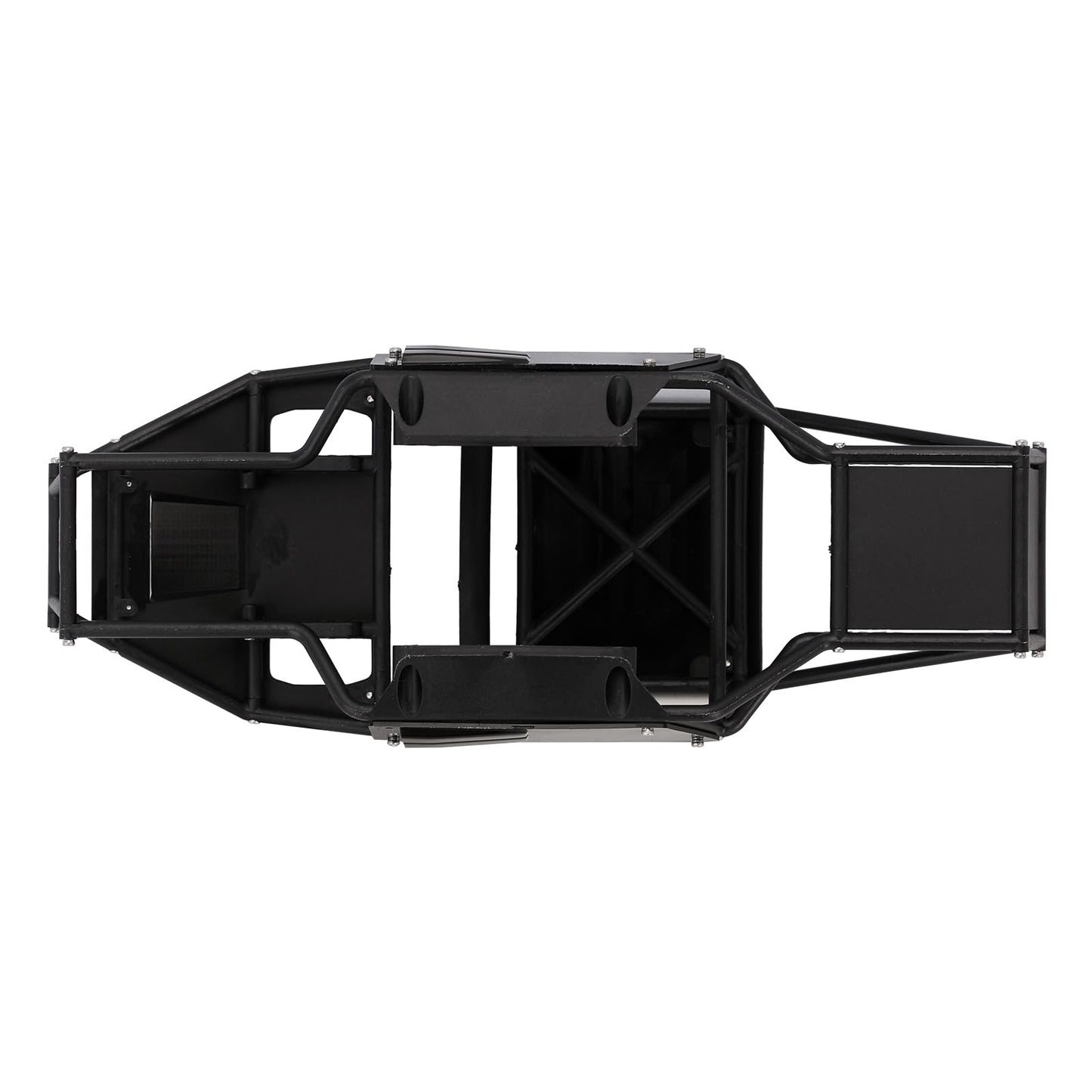 INJORA Rock Tarantula Nylon Buggy Body Shell Chassis Kit for TRX4M 1/18 RC Crawler Upgrade（Black）