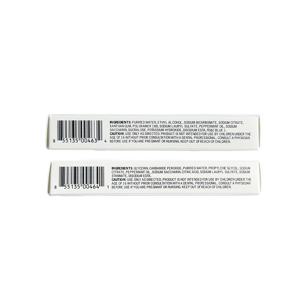 Power Swabs - 7 Day Professional Teeth Whitening Kit - for at Home Use - Easy 5 Minute Teeth Whitening - Dentist Formulated Teeth Whitening Swabs to Remove Stains